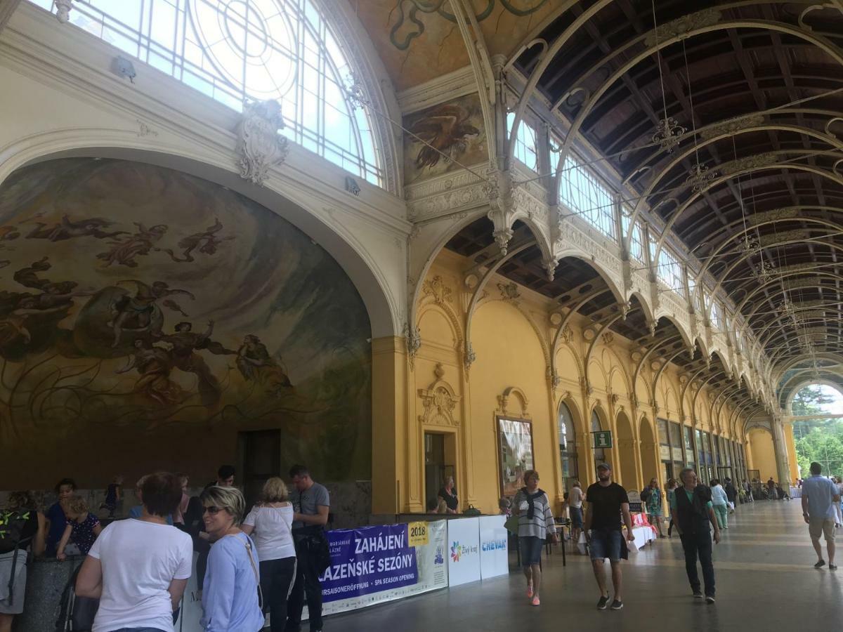 Ferienwohnung Residenz Emilia Mariánské Lázně Exterior foto
